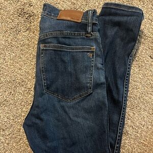 Madewell 10” High Rise Skinny Jeans - size 25